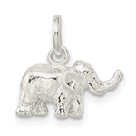 Sterling Silver Elephant Charm - Product Photo