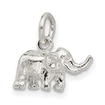 Sterling Silver Elephant Charm - Product Photo