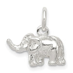 Sterling Silver Elephant Charm - Product Photo