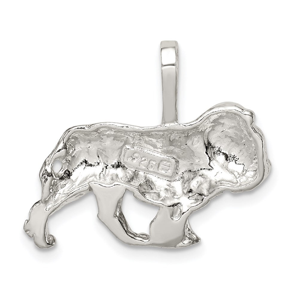 Sterling Silver Lion Charm - Product Photo