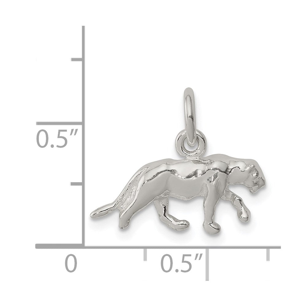 Sterling Silver Panther Charm - Product Photo