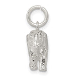 Sterling Silver Elephant Charm - Product Photo