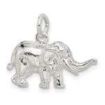 Sterling Silver Elephant Charm - Product Photo