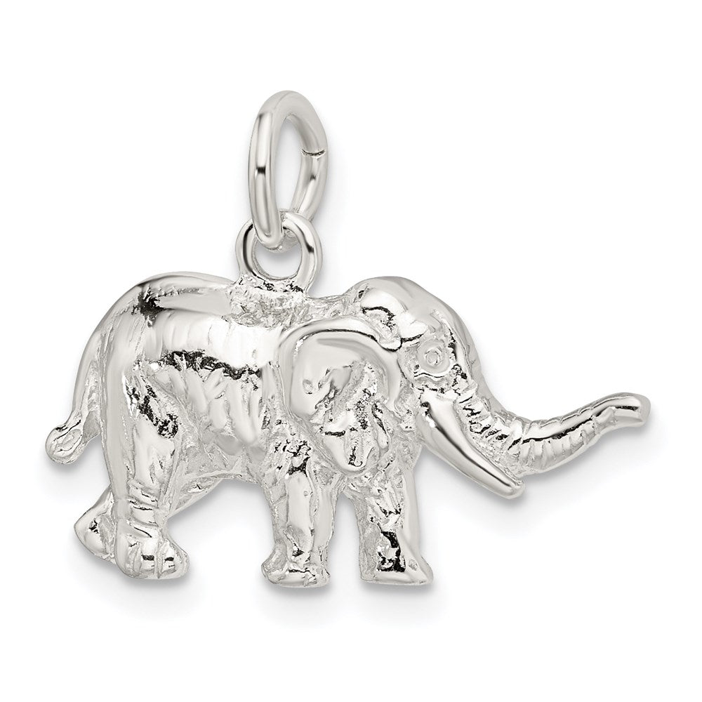 Sterling Silver Elephant Charm - Product Photo