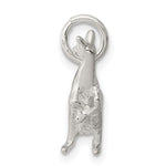 Sterling Silver Kangaroo Charm - Product Photo