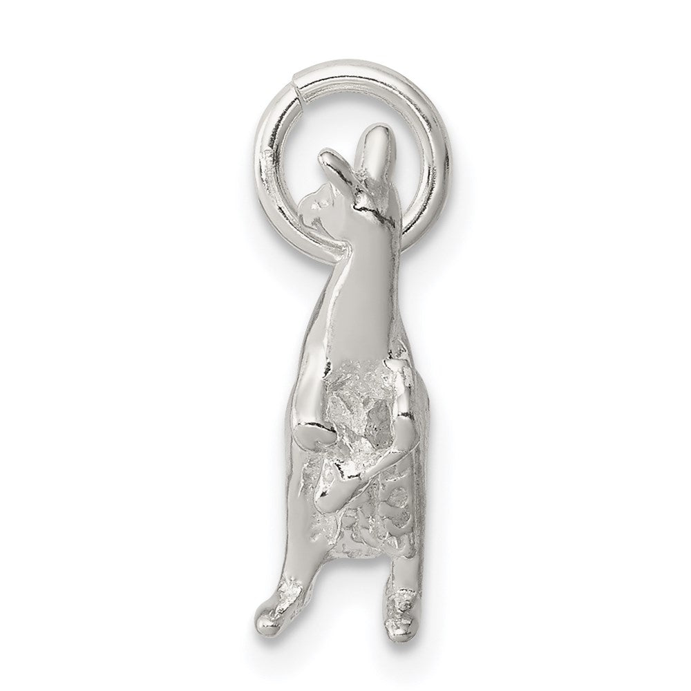 Sterling Silver Kangaroo Charm - Product Photo