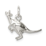 Sterling Silver Kangaroo Charm - Product Photo