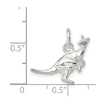 Sterling Silver Kangaroo Charm - Product Photo