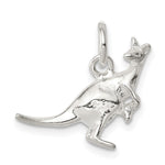 Sterling Silver Kangaroo Charm - Product Photo