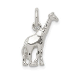 Sterling Silver Giraffe Charm - Product Photo