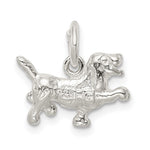Sterling Silver Dog Charm - Product Photo