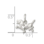 Sterling Silver Dog Charm - Product Photo
