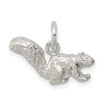 Sterling Silver Squirrel Charm - Product Photo