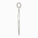 Sterling Silver Antiqued St. Joseph Medal - Product Photo