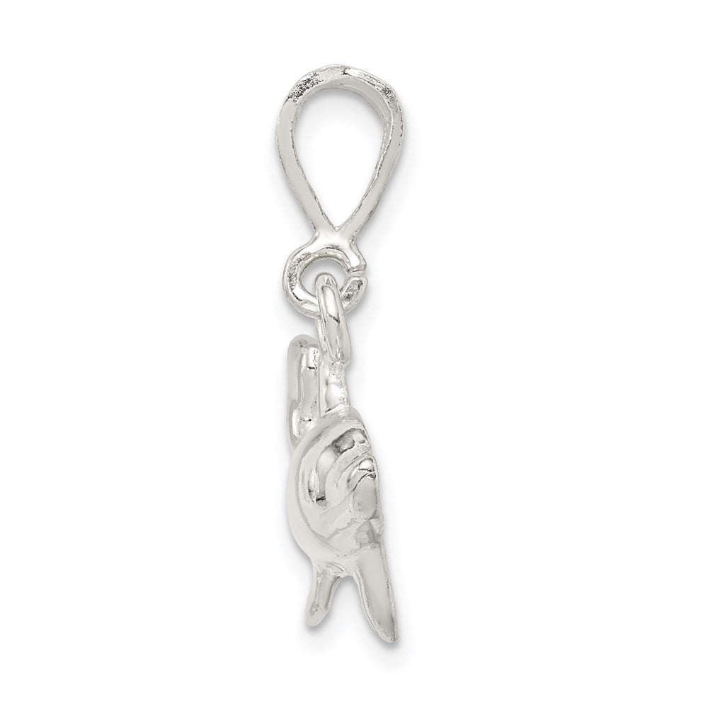 Sterling Silver Dolphin Charm - Product Photo