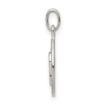 Sterling Silver Enamel MOM Charm - Product Photo