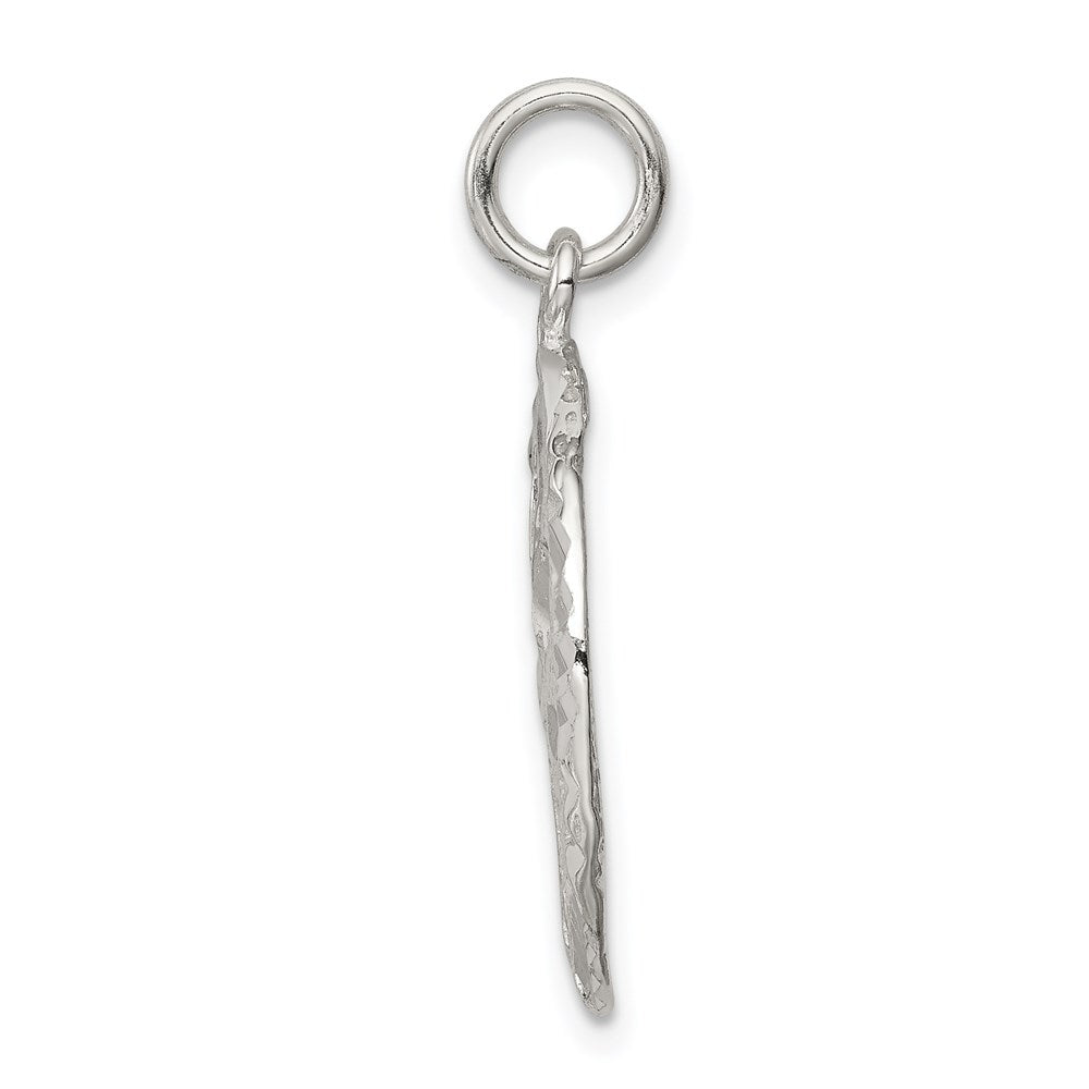 Sterling Silver Sand Dollar Charm - Product Photo