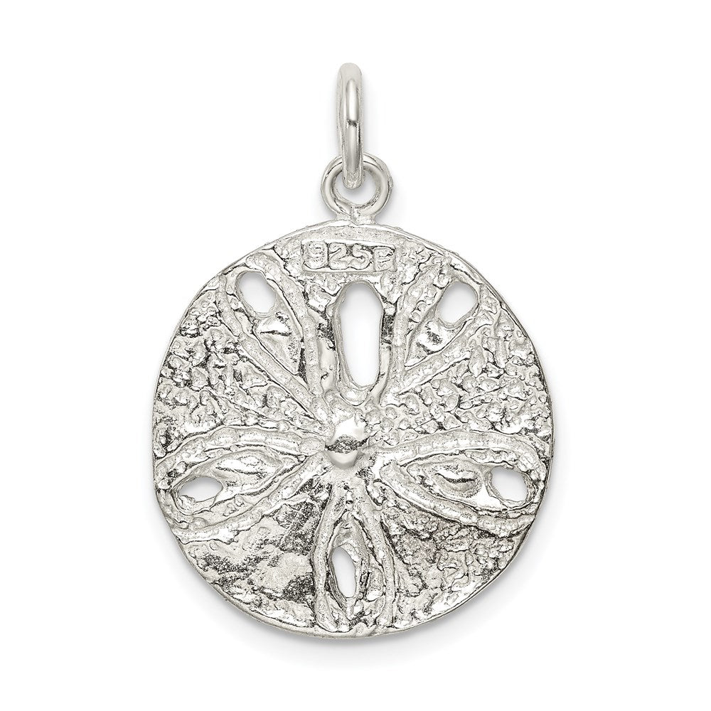 Sterling Silver Sand Dollar Charm - Product Photo