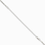 Sterling Silver 2.75mm Diamond-cut Rope Chain with 2in ext. Necklace 18"-22" - Product Photo