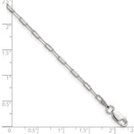 Sterling Silver 2.15mm Diamond-Cut Forzantine Chain Bracelet 7"-8" - Product Photo
