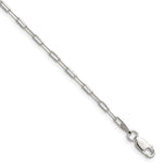 Sterling Silver 2.15mm Diamond-Cut Forzantine Chain Bracelet 7"-8" - Product Photo