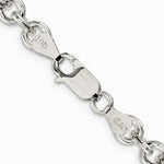 Sterling Silver 6.1mm Cable Chain Necklace 16"-30" - Product Photo