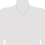 Sterling Silver 1.2mm Figaro Chain - Product Photo