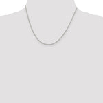 Sterling Silver 1.4mm Figaro Chain - Product Photo