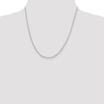 Sterling Silver 1.4mm Figaro Chain - Product Photo