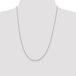 Sterling Silver 1.4mm Figaro Chain - Product Photo