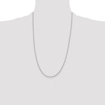 Sterling Silver 1.4mm Figaro Chain - Product Photo
