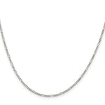 Sterling Silver 1.75mm Figaro Chain - Product Photo