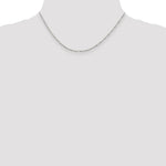 Sterling Silver 1.75mm Figaro Chain - Product Photo