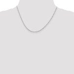 Sterling Silver 1.75mm Figaro Chain - Product Photo