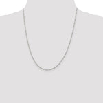 Sterling Silver 1.75mm Figaro Chain - Product Photo