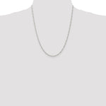 Sterling Silver 2.25mm Figaro Chain - Product Photo