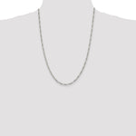 Sterling Silver 2.85mm Figaro Chain - Product Photo
