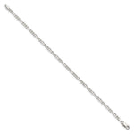 Sterling Silver 2.85mm Figaro Chain Anklet - Product Photo