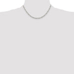 Sterling Silver 3.5mm Figaro Chain - Product Photo