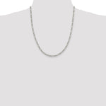 Sterling Silver 3.5mm Figaro Chain - Product Photo