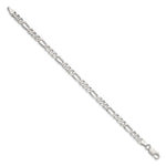 Sterling Silver 5.5mm Figaro Chain - Product Photo