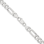 Sterling Silver 7.5mm Figaro Chain - Product Photo