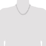Sterling Silver 7.5mm Figaro Chain - Product Photo