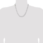 Sterling Silver 7.5mm Figaro Chain - Product Photo