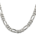 Sterling Silver 8mm Figaro Chain - Product Photo
