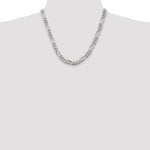 Sterling Silver 8mm Figaro Chain - Product Photo