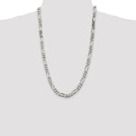 Sterling Silver 8mm Figaro Chain - Product Photo