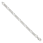 Sterling Silver 8mm Figaro Chain - Product Photo