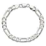 Sterling Silver 8mm Figaro Chain - Product Photo