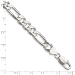 Sterling Silver 8mm Figaro Chain - Product Photo